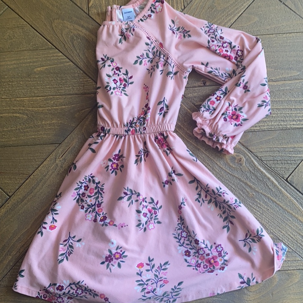 Lovely girls cotton floral dress